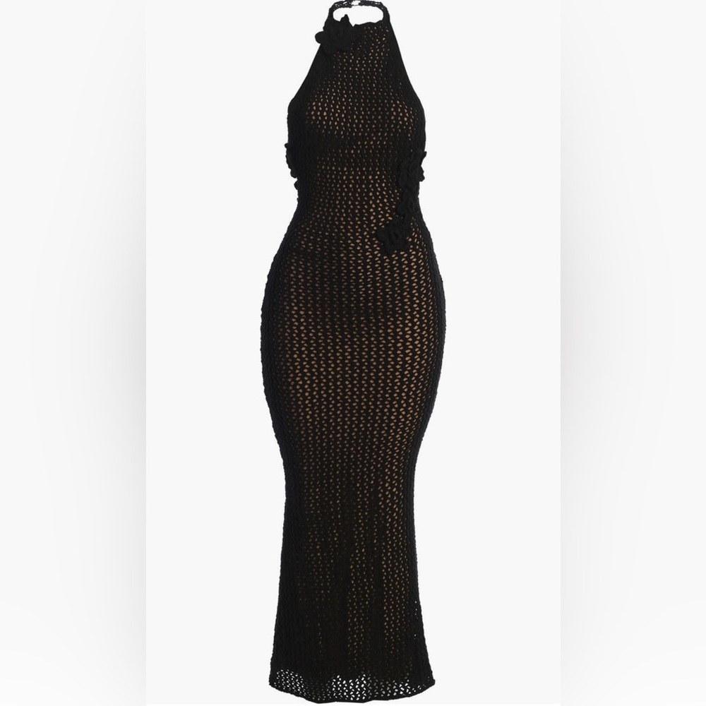 Paradise open stitch crochet dress